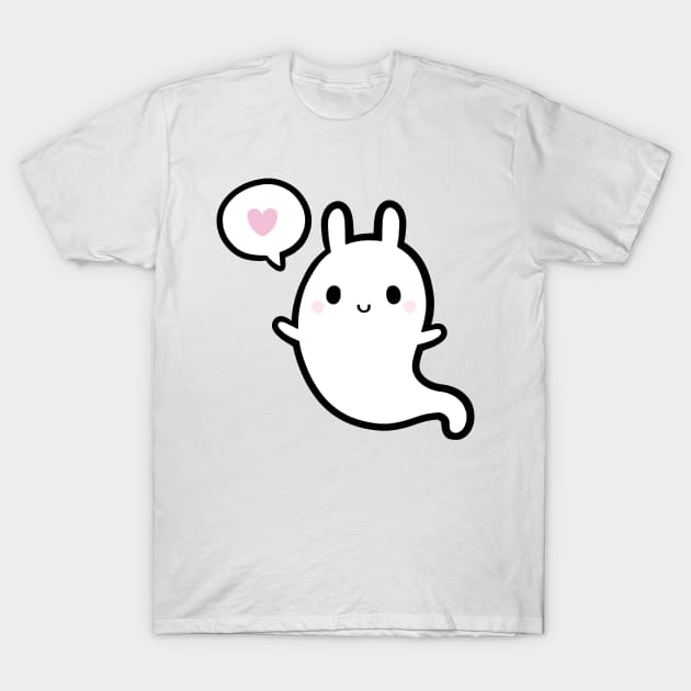 Cutie Bunny Ghost 02 | Nikury T-Shirt by Nikury